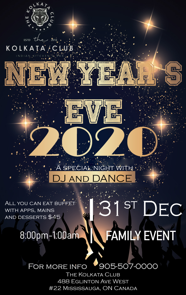 kolkata club new years's eve